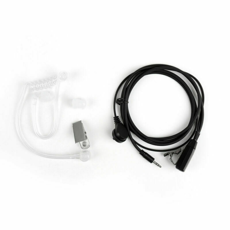 5x2.5mm Covert Acoustic Tube Headset Mic Fits Cobra Radio CXT545 CXT345 Radio B5