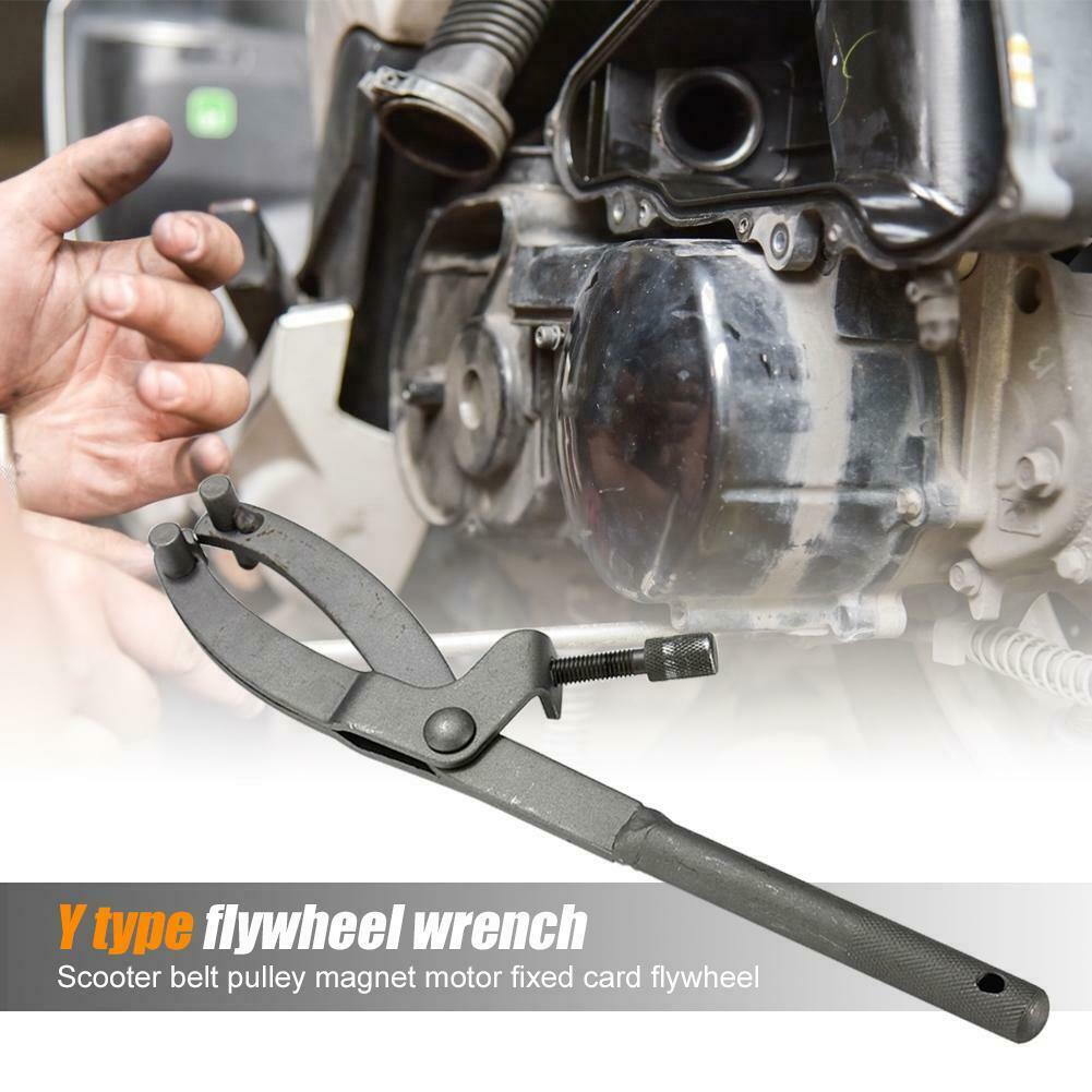 Y-type Magneto Fixed Clamp Flywheel Wrench Motorcycle Maintenance Tools @
