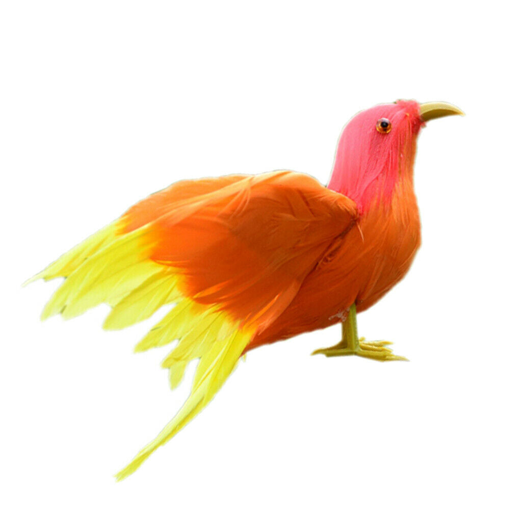 Assorted Foam Artificial Birds Garden Decor Ornament Craft Feathered e