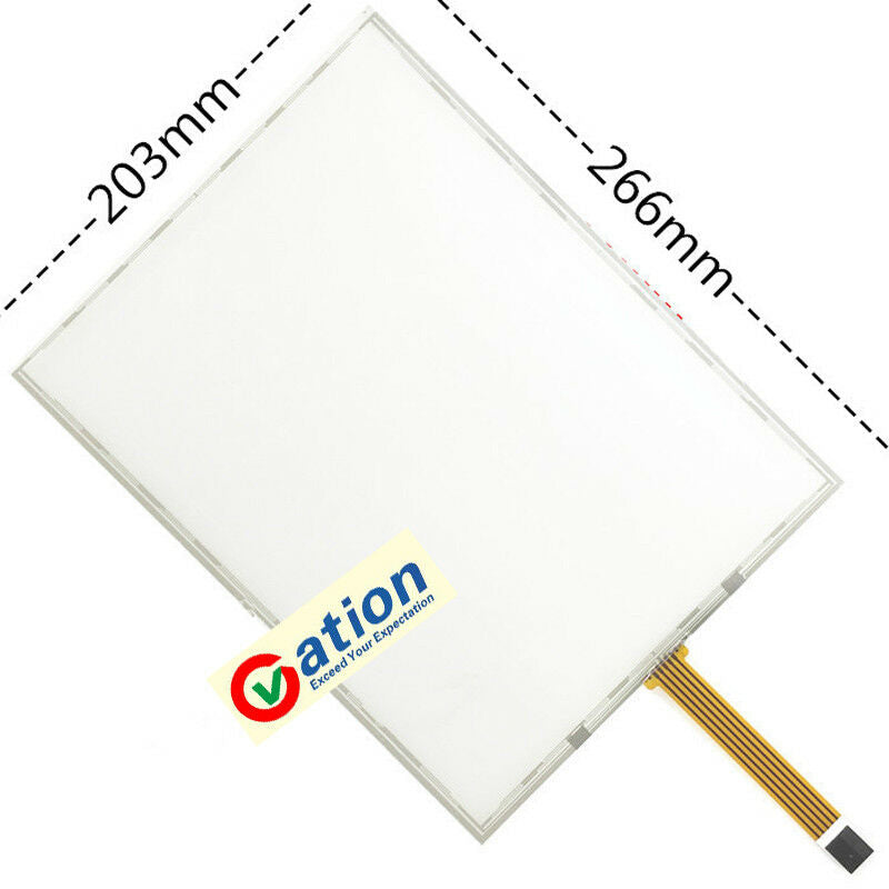 for 12.1" 5wire Resistive Touch screen Panel Digitizer film (4:3) 266*203mm