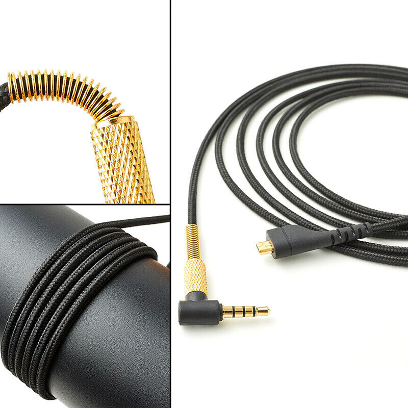 Replacement Audio Cable for Arctis 3/5/7/Pro USB Braided Earphone Ca_DSL_UKF SJ