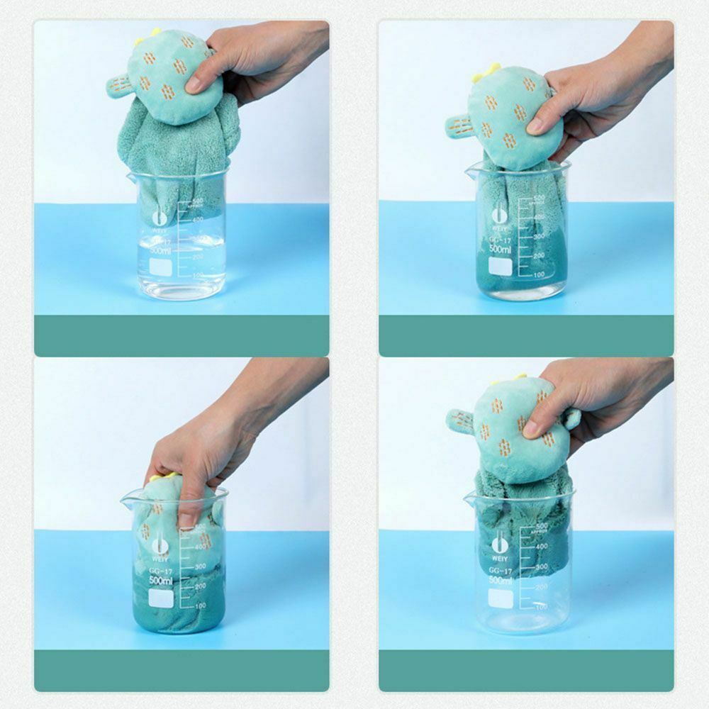 Quick-drying Soft Cloth Hand Towel Coral Velvet Hanging Towel Absorbent Cloth