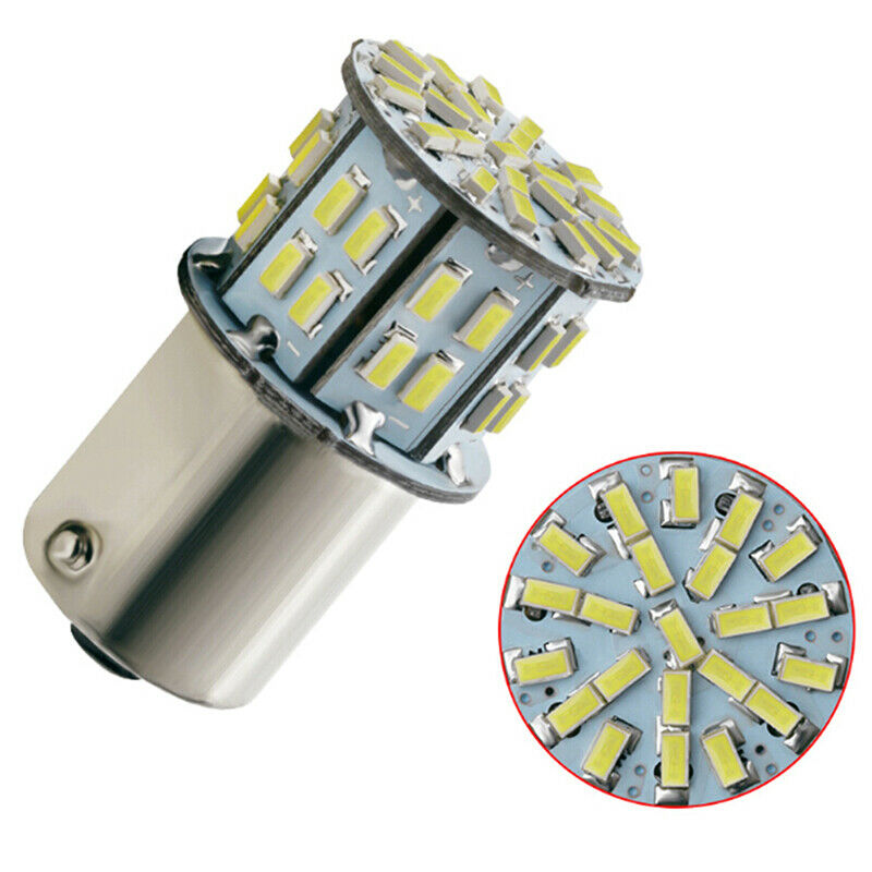 4X 1156 BA15S 50SMD 3014 LED ReplaceFBnt Bulbs Car Interior RV Camper Lig.l8
