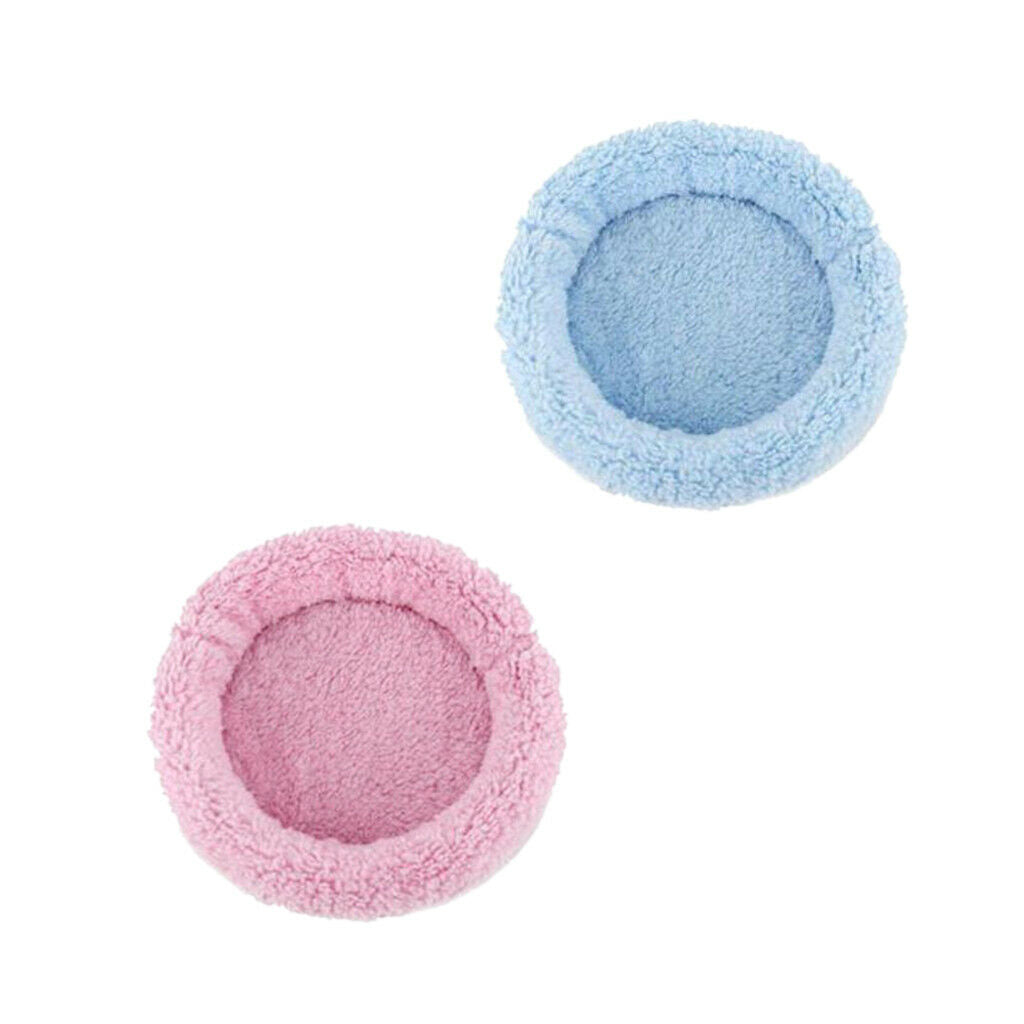 2 X Fleece Hamster Mat Guinea Pig Pad Small Animal Soft Bed Cage Mat Combo