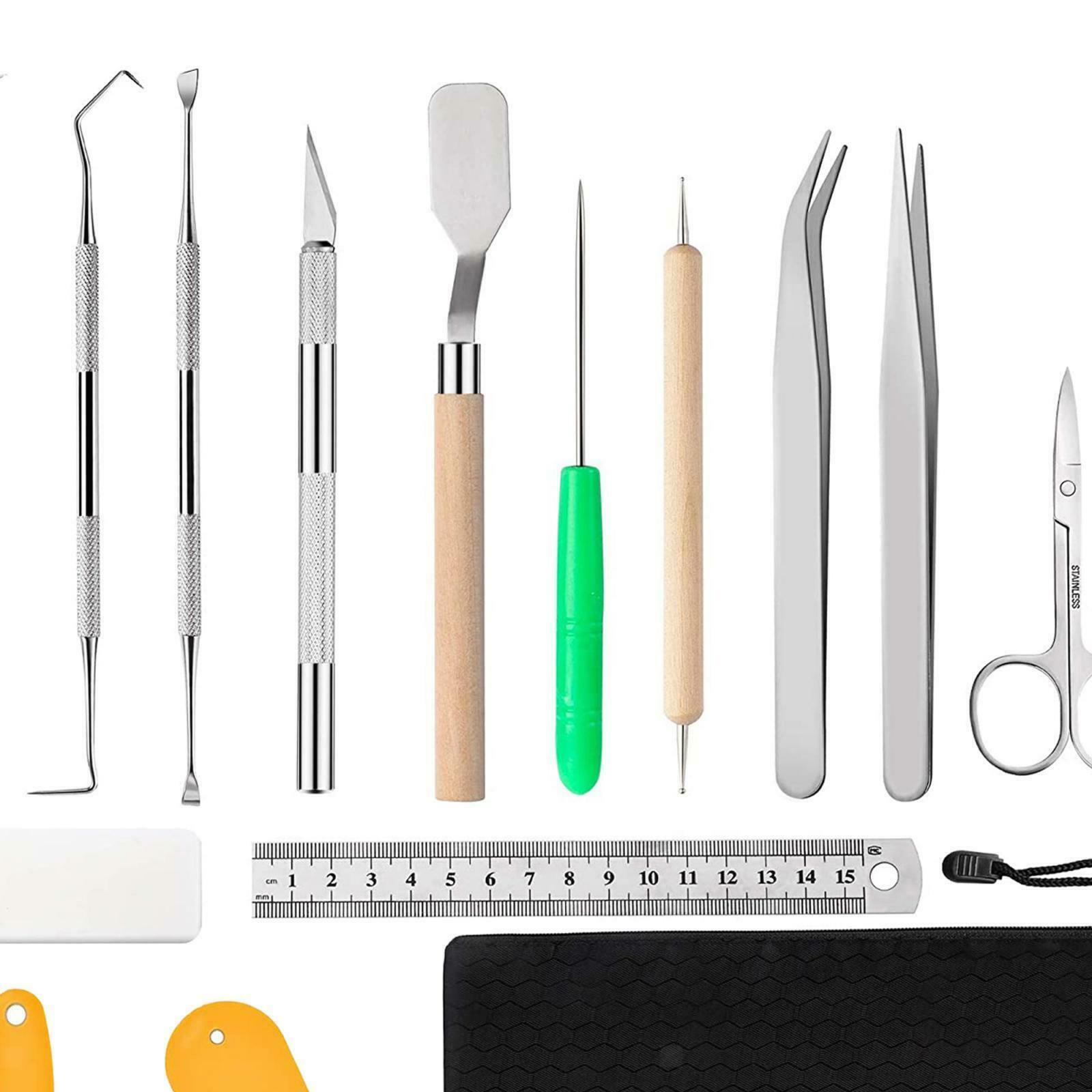 15 Pieces Craft Vinyl Weeding Tools Set, Basic Vinyl Tool Kit