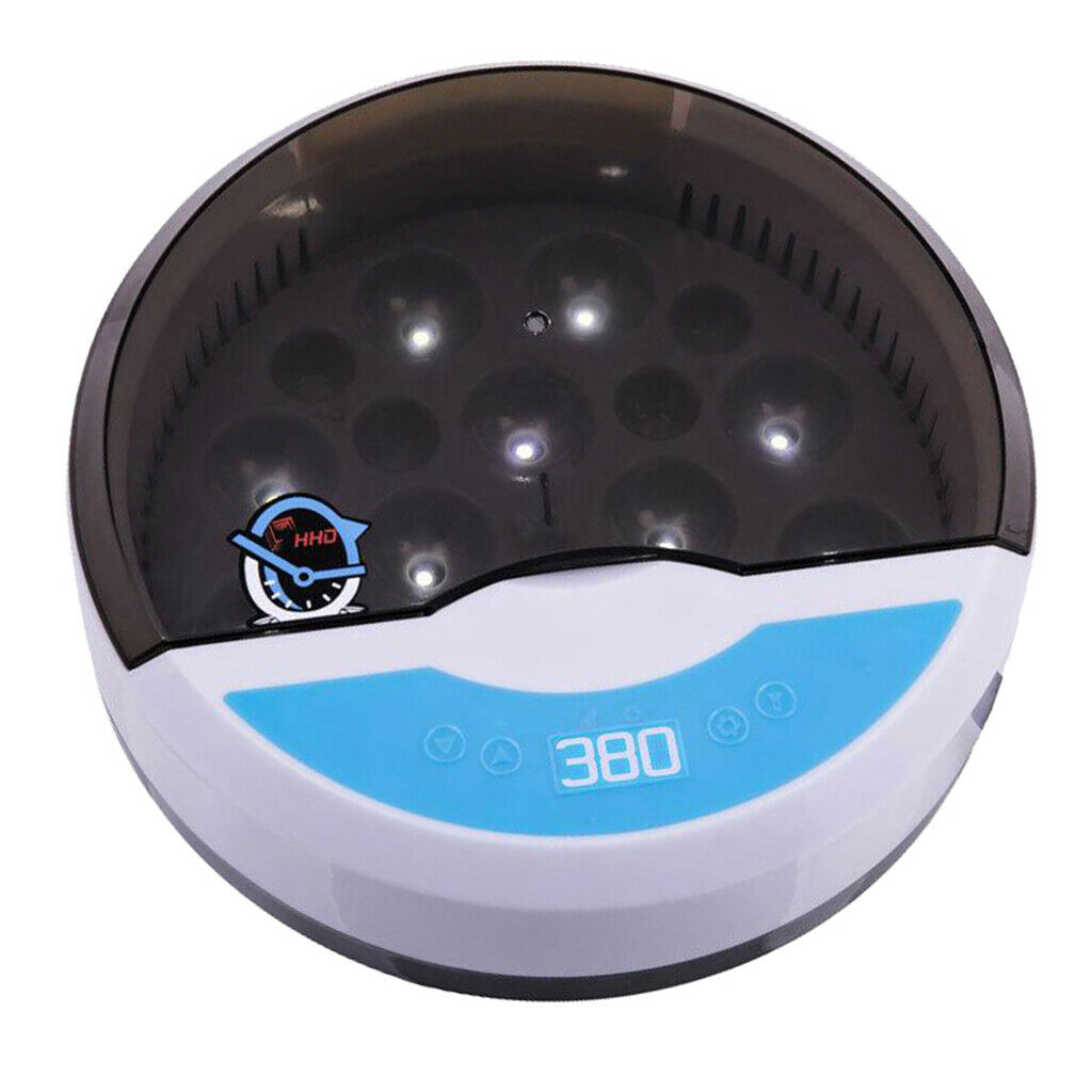 Digital Mini Fully Automatic Egg Incubator with Low Noise Ceramic heater, 9 Eggs