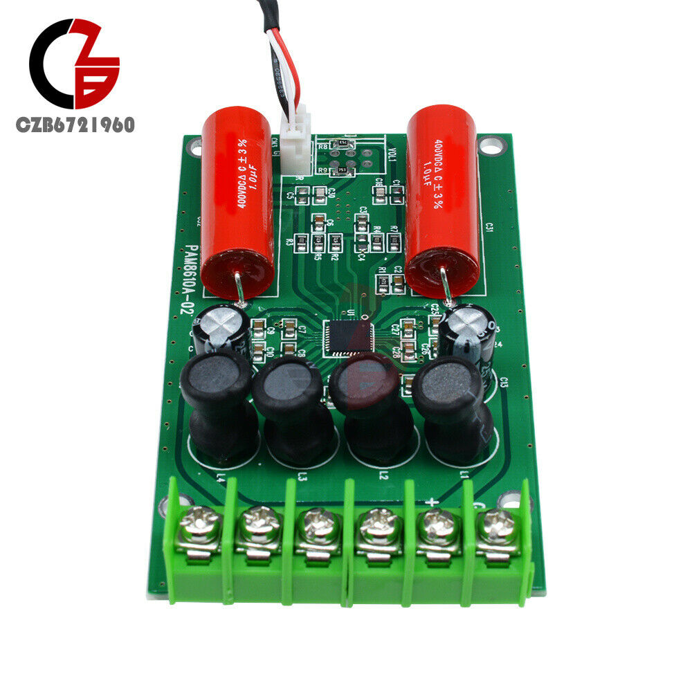 PAM8610 Dual Channel 2x15W Class T Digital HiFi Audio Power Amplifier Board
