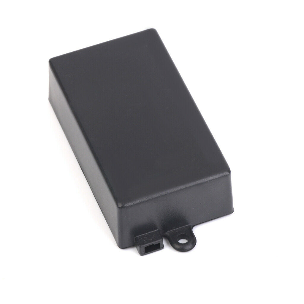 65x38x22mm Plastic Enclosure Terminal Box for Electronic Circuit Black DIY