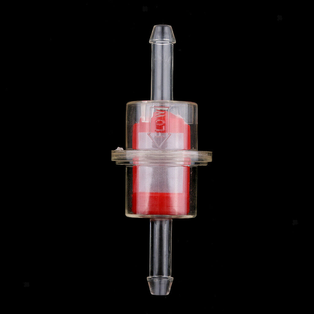 Plastic Motorcycle Petrol Fuel Filter Element for 0.23''and 0.31'' Pipes
