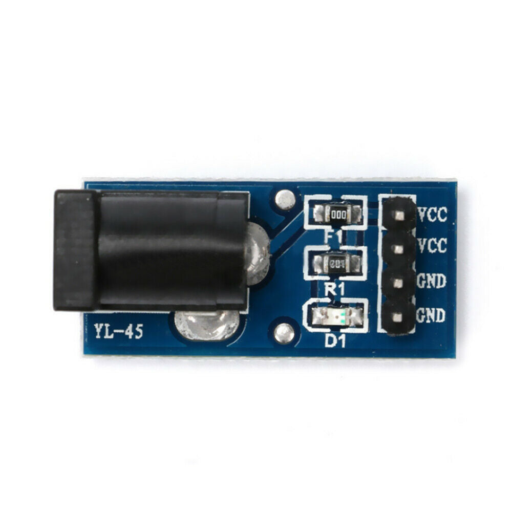 5Pcs 5.5x2.1mm DC Jack Socket Plug Power Supply Module Plate Board Connector