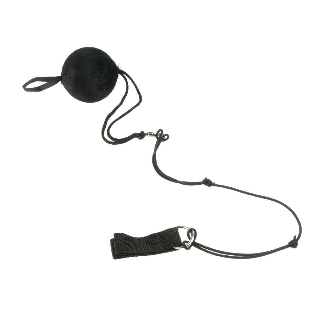 2 Pieces Belly Dance Silk Veil Poi Helper Thrown Balls with Adjustable Chain