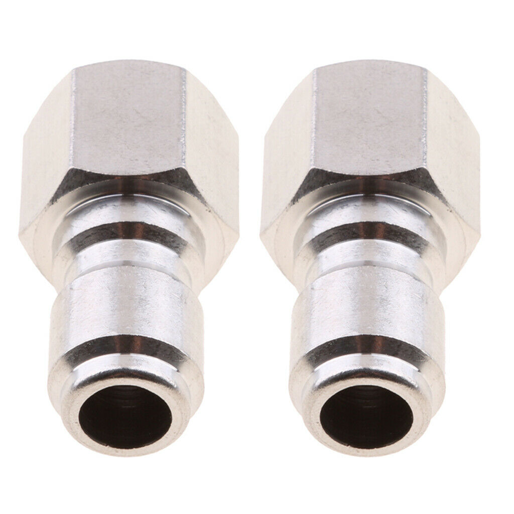 2Pcs Quick Release Connector to 15mm Female Adapter Pressure Washer Coupling