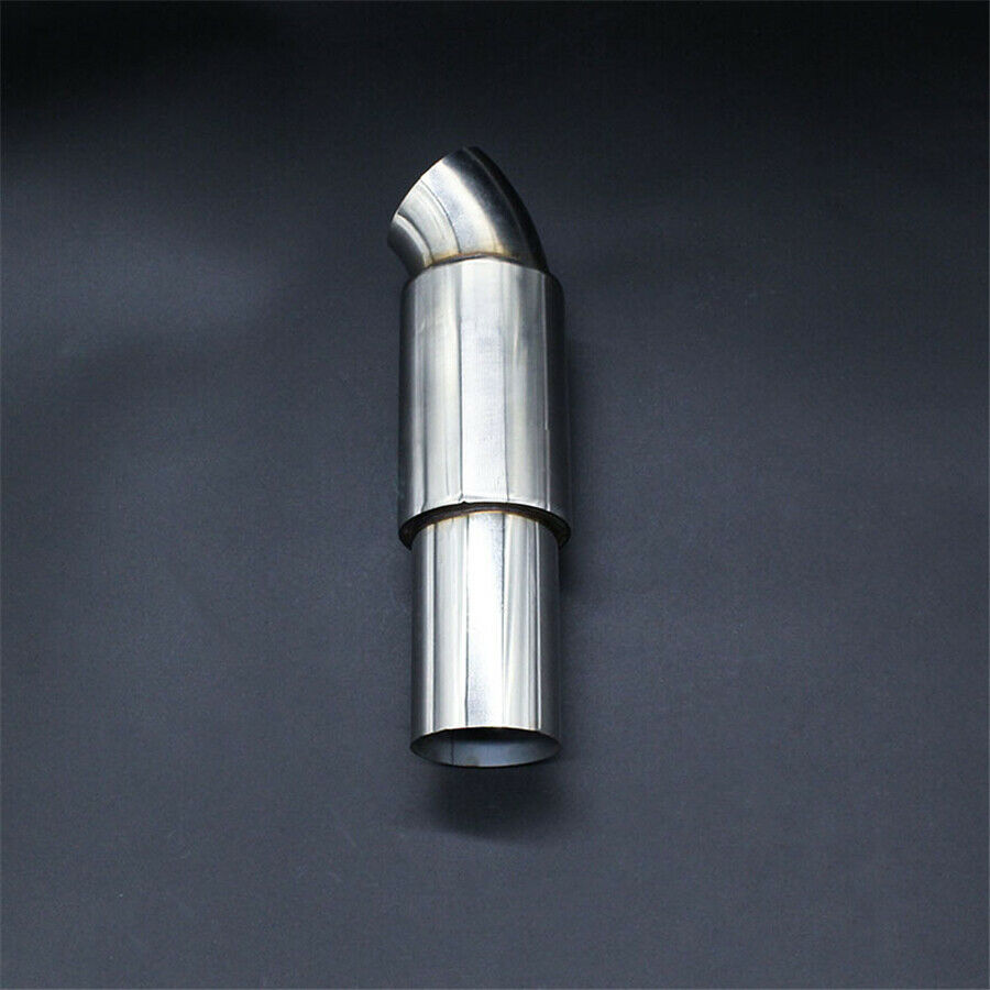 Stainless Steel Car Muffler Exhaust Pipe Tip Resonator 2.5 "inlet to 2.5" outlet