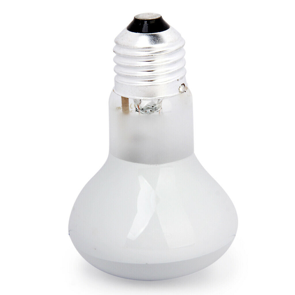 3Pc 75W UVA White Heat Emitter Lamp Bulb Animal Day Light for Reptile Brooder