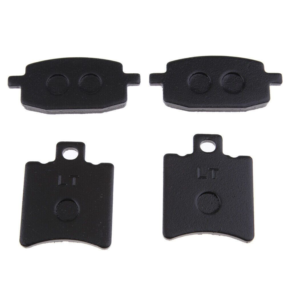 4 Pieces Motorcycle Front Brake Pads Set for Yamaha JOG50 JOG90 JOG100