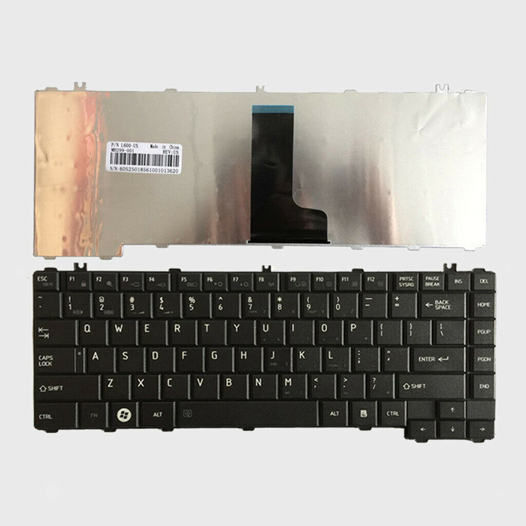 Replacement US English Keyboard for Toshiba Satellite C600 L645 Laptop