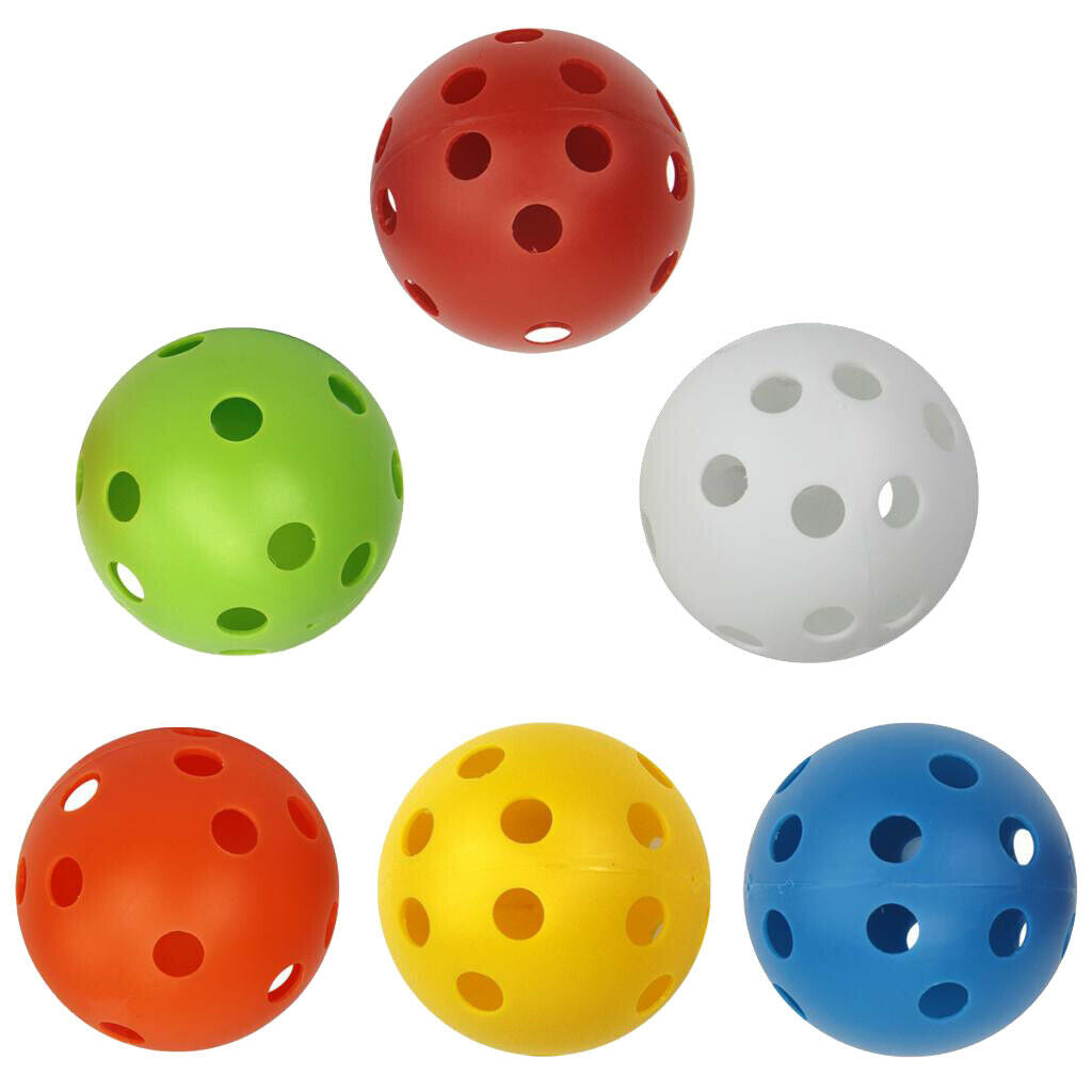 Practice Golf Balls 6-Pack – Fit for Swing Practice, Driving Range