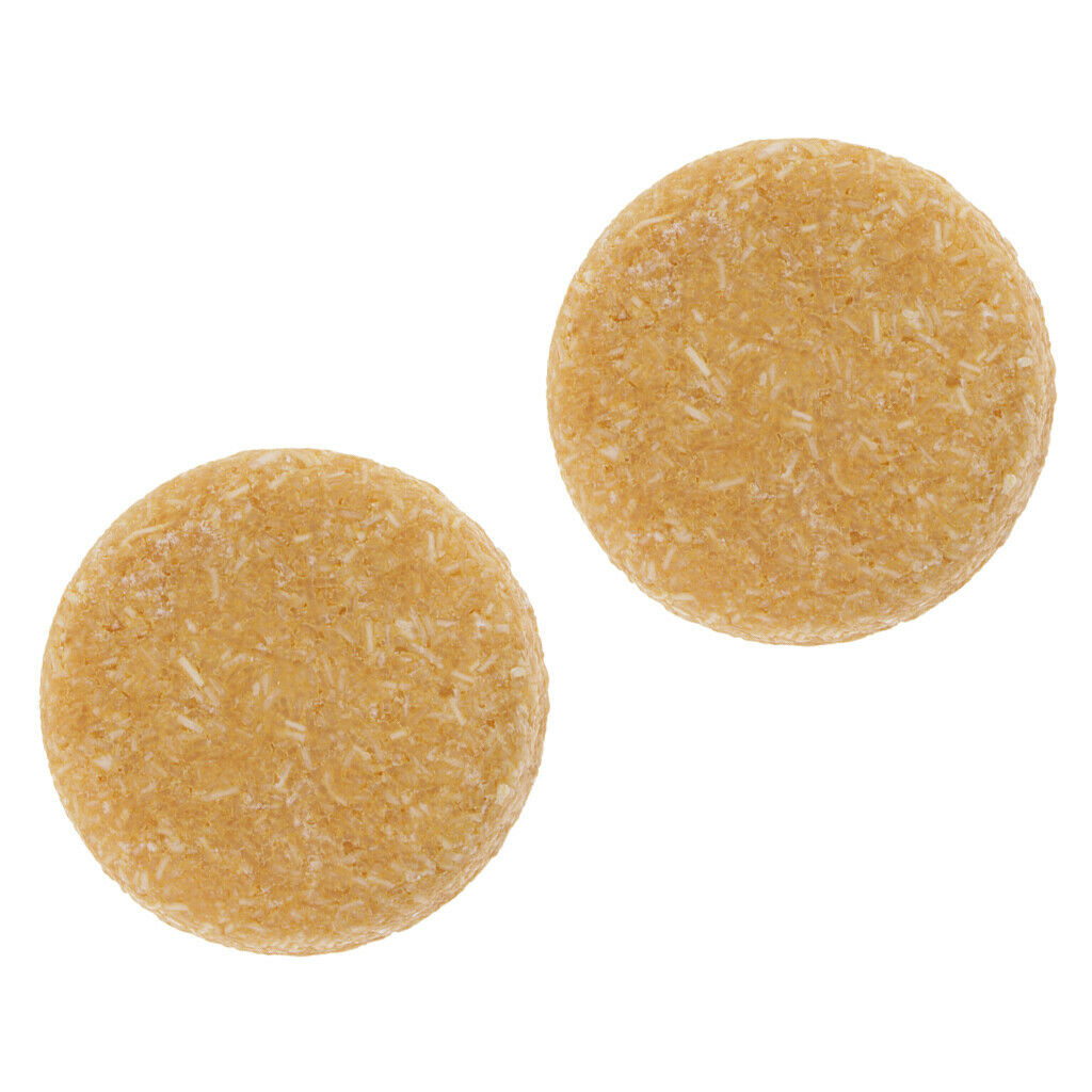 2pcs 55g Handmade Hair Shampoo Soap Natural Dry Hair Care Wash Shampoo Honey