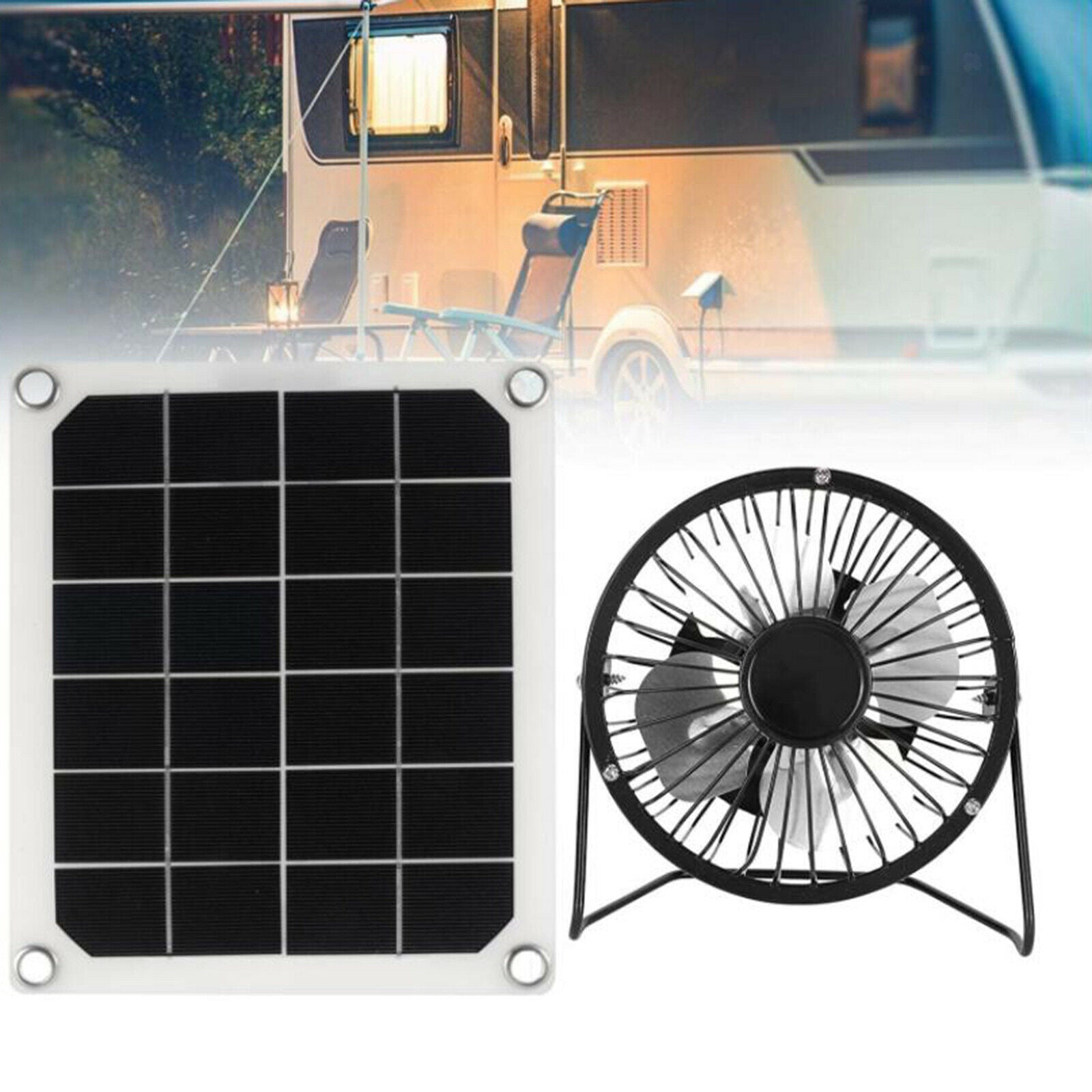 10W Solar Panels Boat PV Module for Planting Camping Tourism Airplanes Light