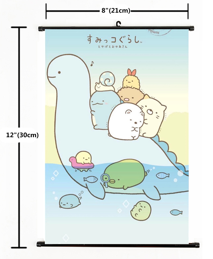 Anime Sumikkogurashi Wall Scroll Poster coplay 2409