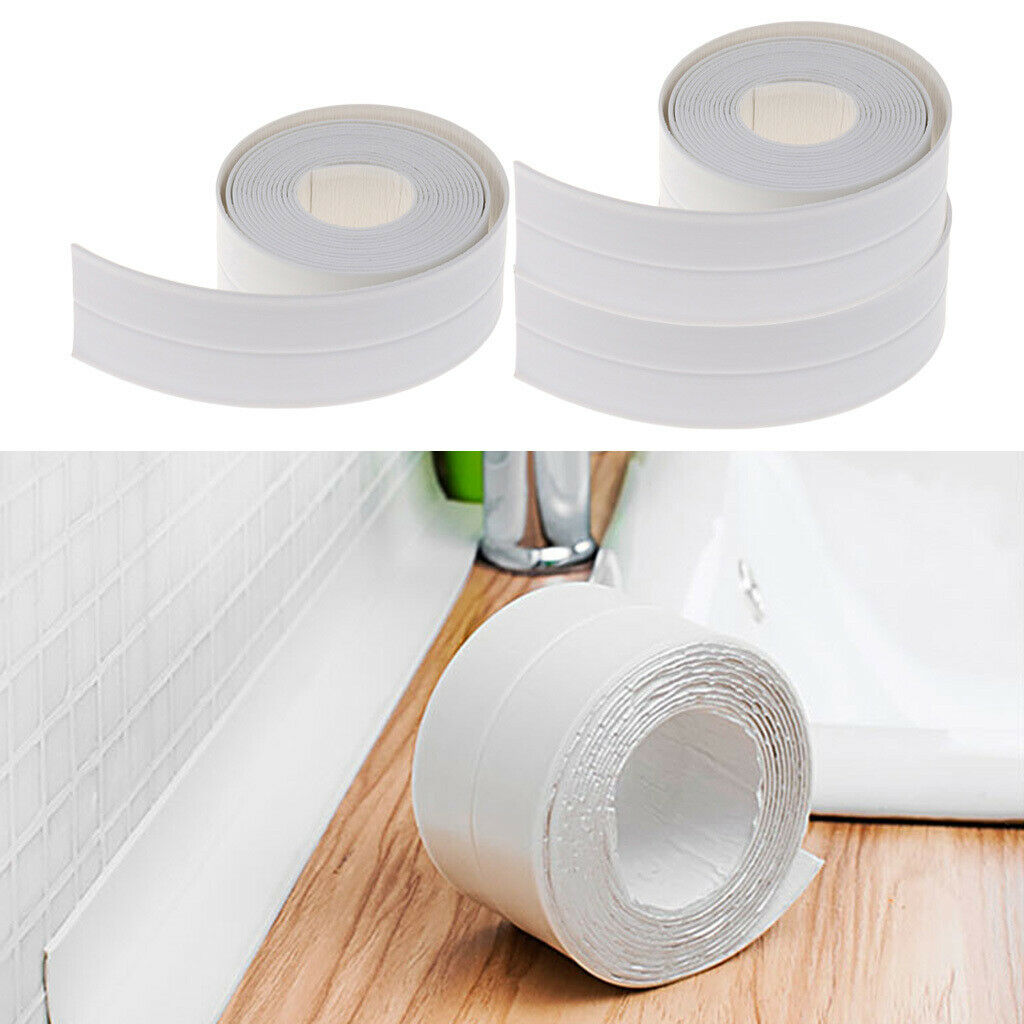 3x Bathroom Kitchen Wall PETG Sealing Strip Seal Tape Repair Tape 38MMx1M