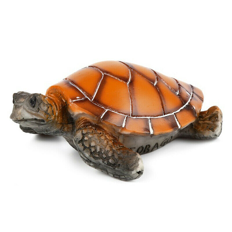 Aquarium Ornament Polyresin Tortoise Artificial Fish Tank Turtle DecorationBDAU