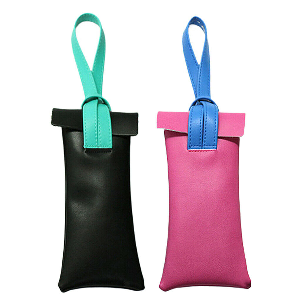 2 Pcs Portable Soft Eyeglasses Case Storage Pouch Spectacles Eyewear Holder