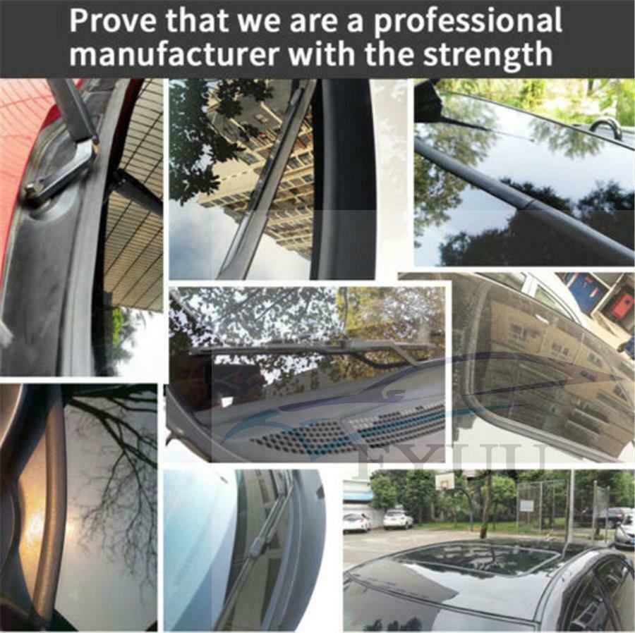 2x5M Car Window Sealant Rubber Sunroof Triangular Window Sealed Strips Seal Trim