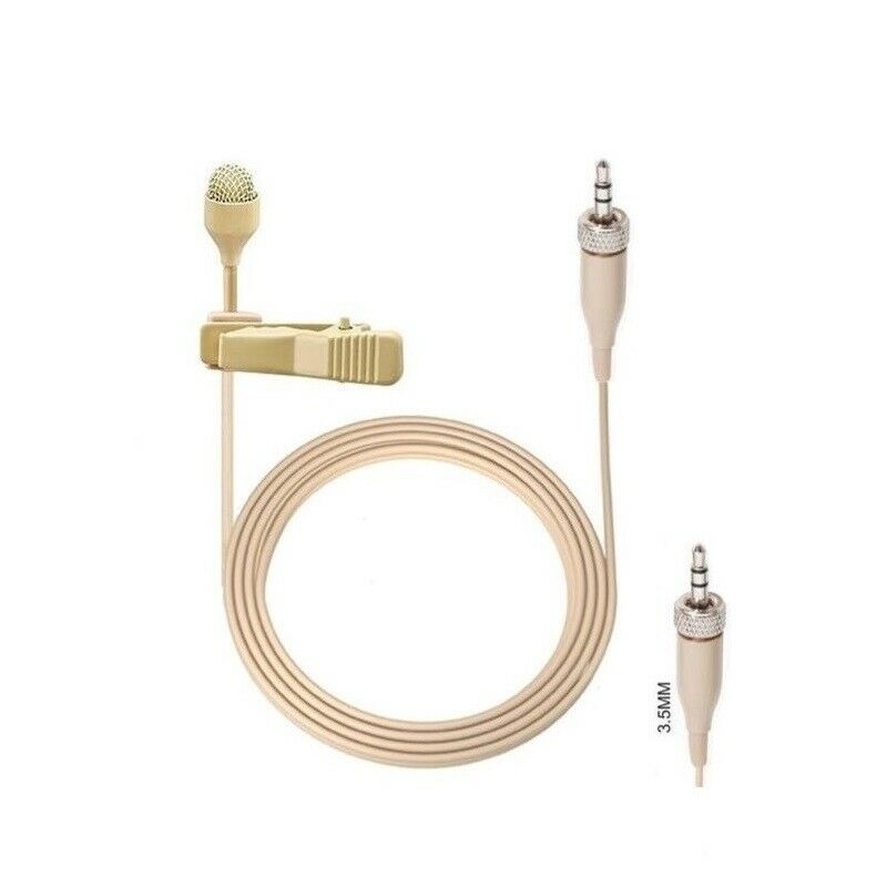 Nude Lapel Lavalier Microphones for Sennheiser Evolution Wireless Mic Systems