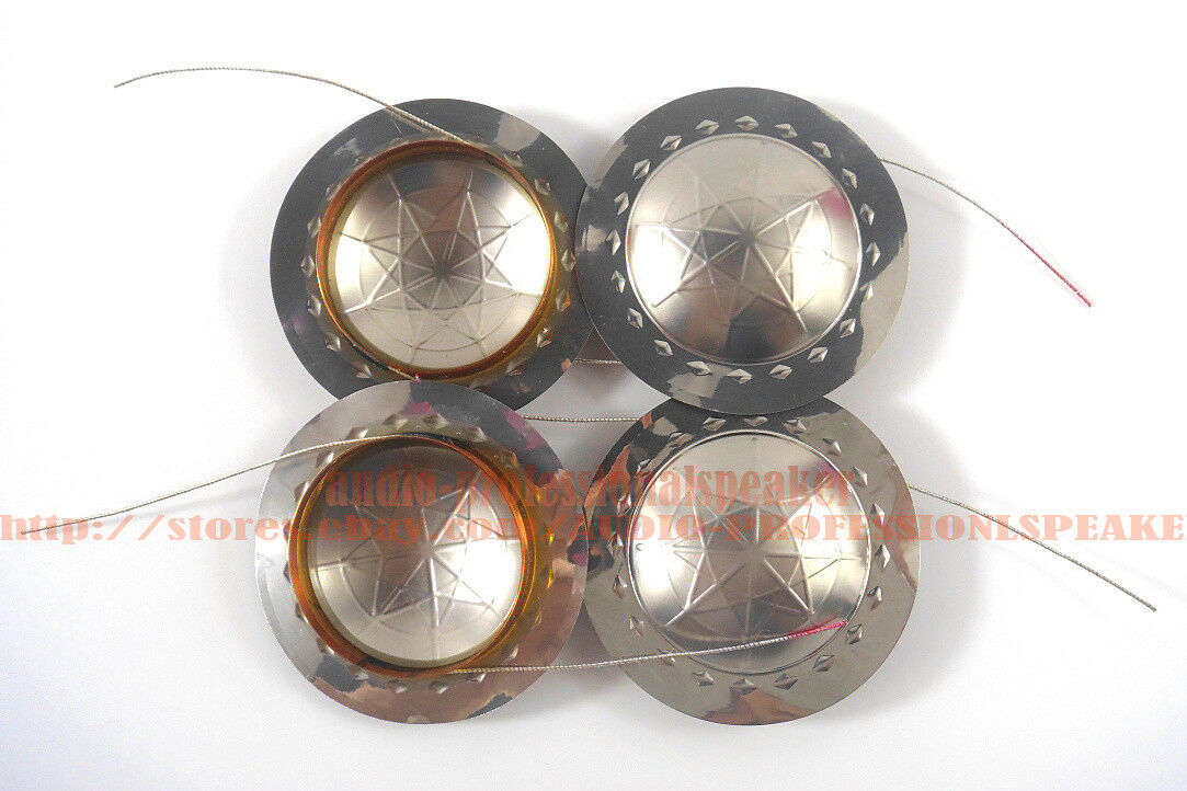 4pcs 25.4mm 25.5mm (1") titanium diaphragm dome Tweeters voice coil 8ohm