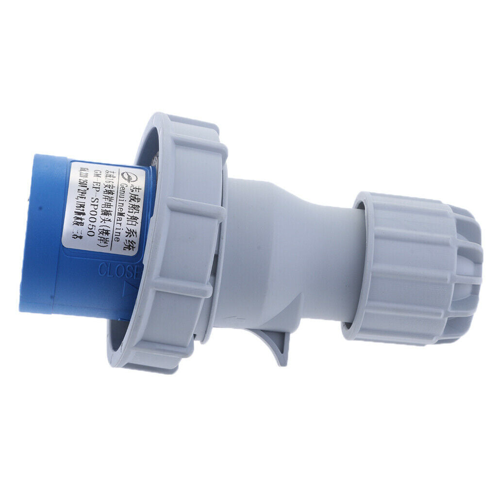 16A Industrial Male Electrical Plug 3Pin Socket 220-250V IP67