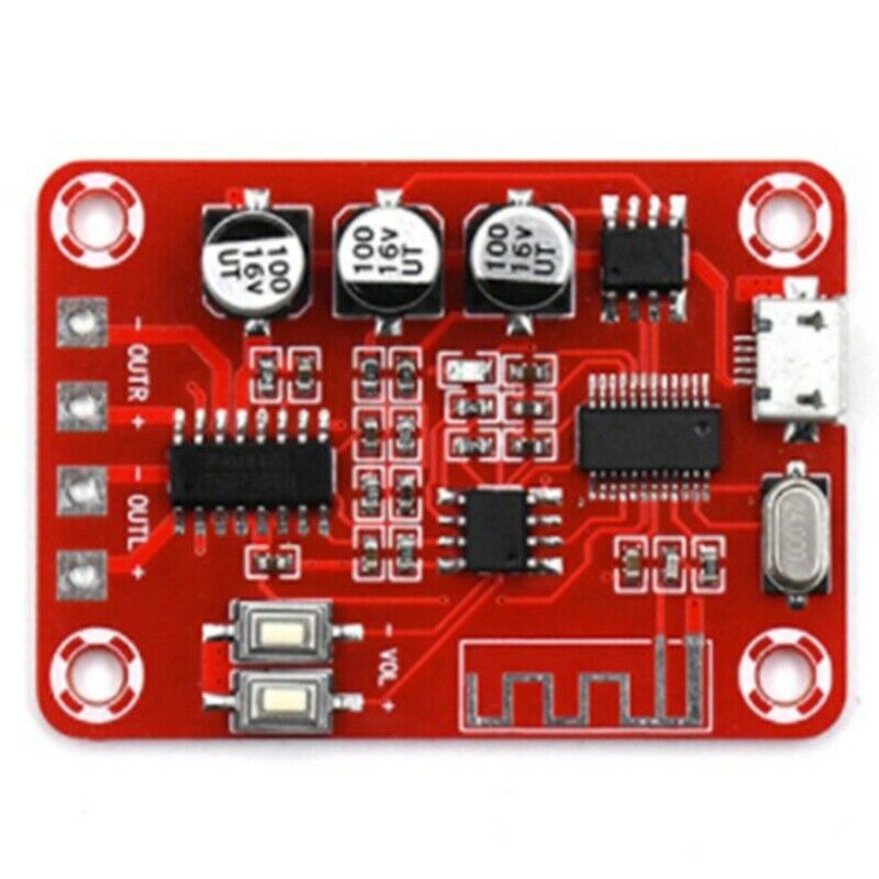 XH-A251 Bluetooth MP3 Decoder Module Digital Amplifier Board V4.2 5W+5W DC 5V N5