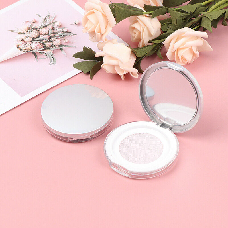 1Pcs Portable Empty Cosmetic Sifter Loose Jar Container Puff Box Containe.l8