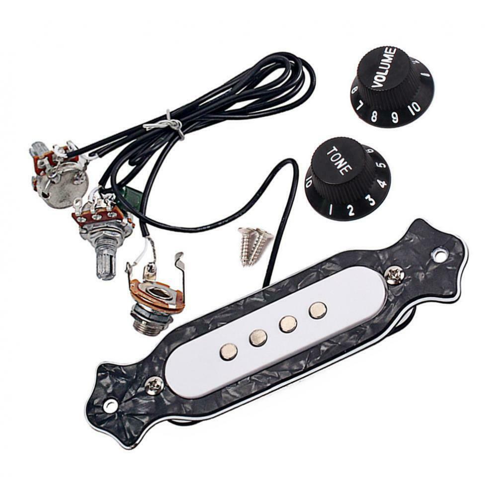 Guitar pickup Acoustic electrical transducer 4-string small