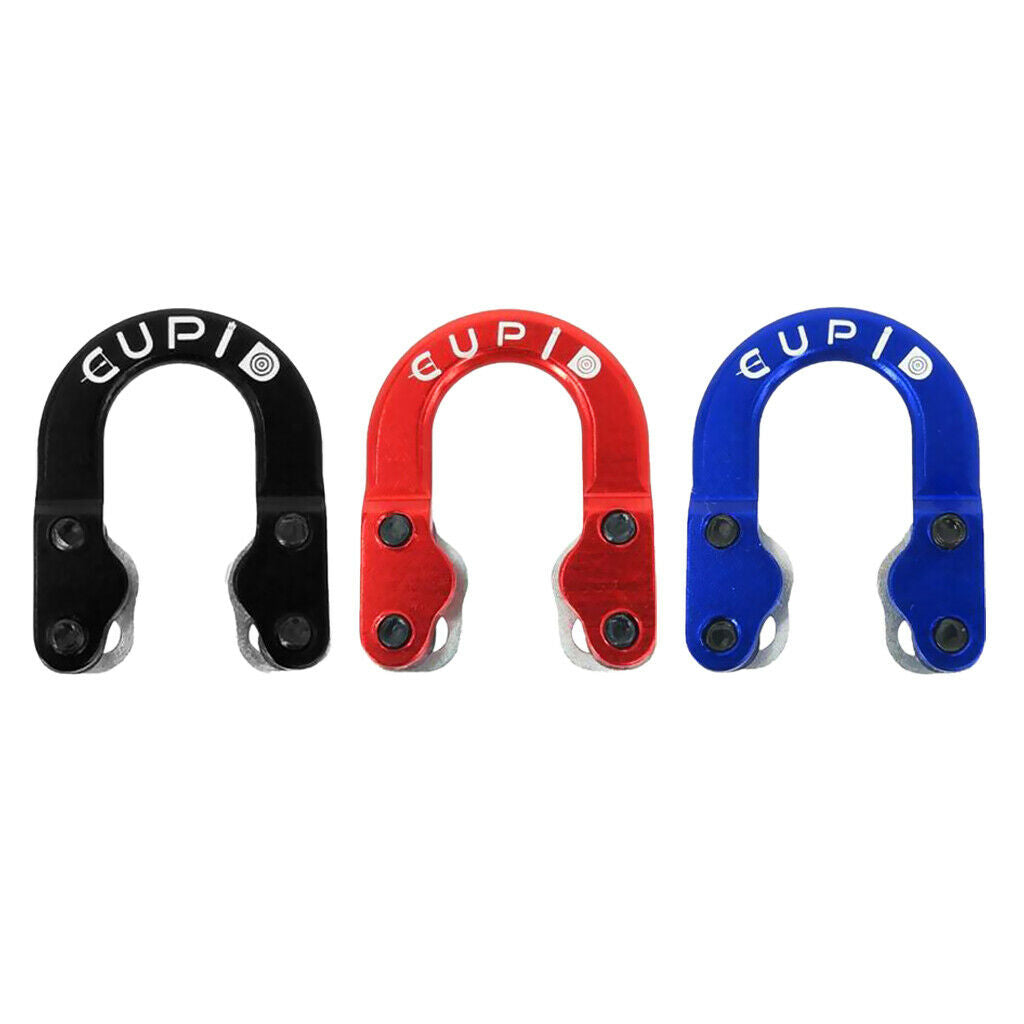 Metal D Loop Archery Release Bow String Nock D Loop Archery Accessory Black