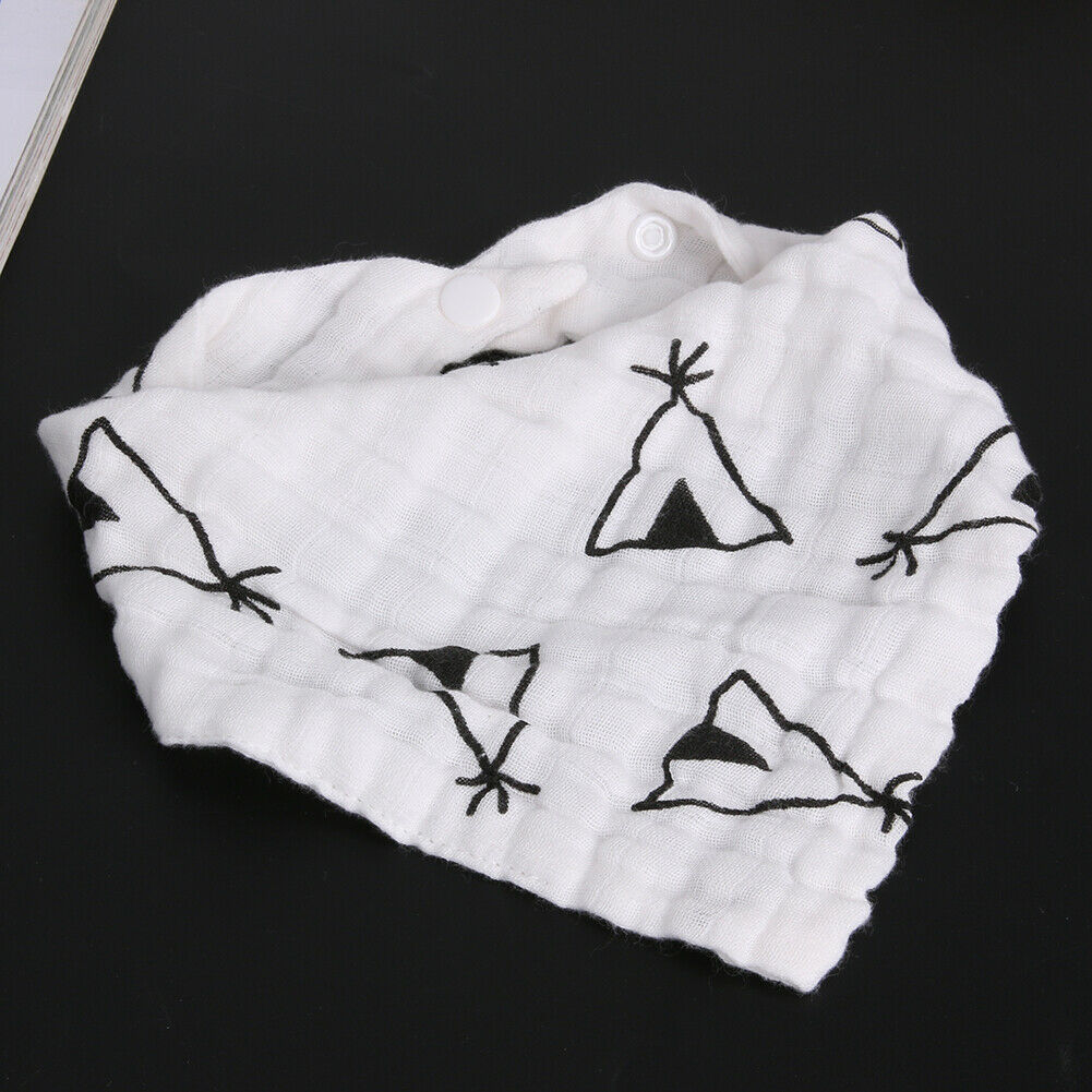 Baby Kids Infant Triangle Head Scarf Bandana Feeding Bibs Saliva Towel New @