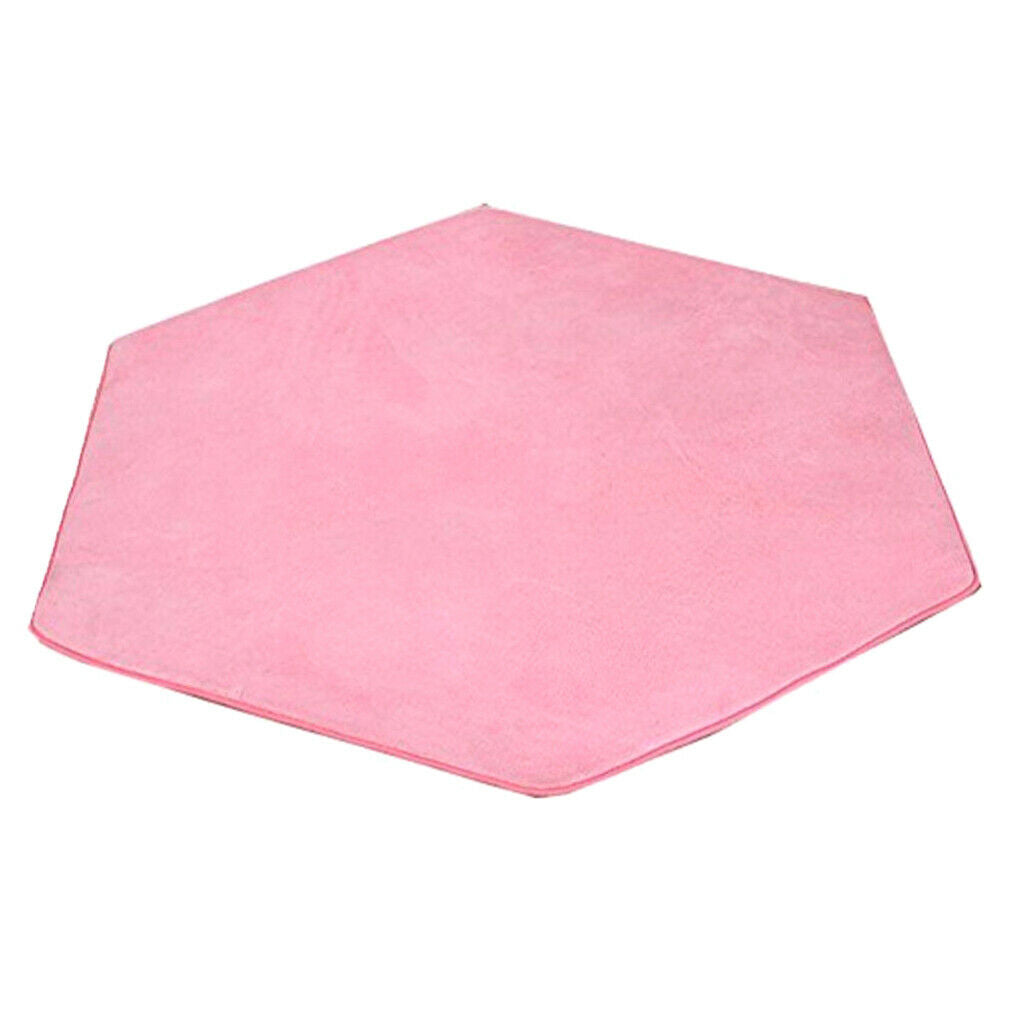 Hexagonal Child Castle Play Tent Carpet Bedroom Floor Pillow