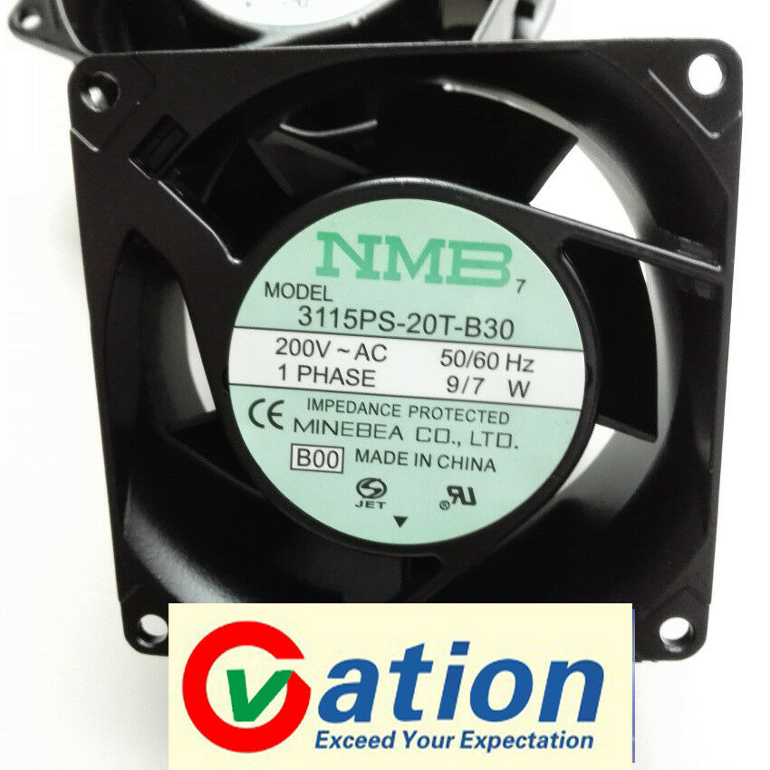For 1pc NMB 3115PS-20T-B30 AC200V 50-60Hz cooling fan