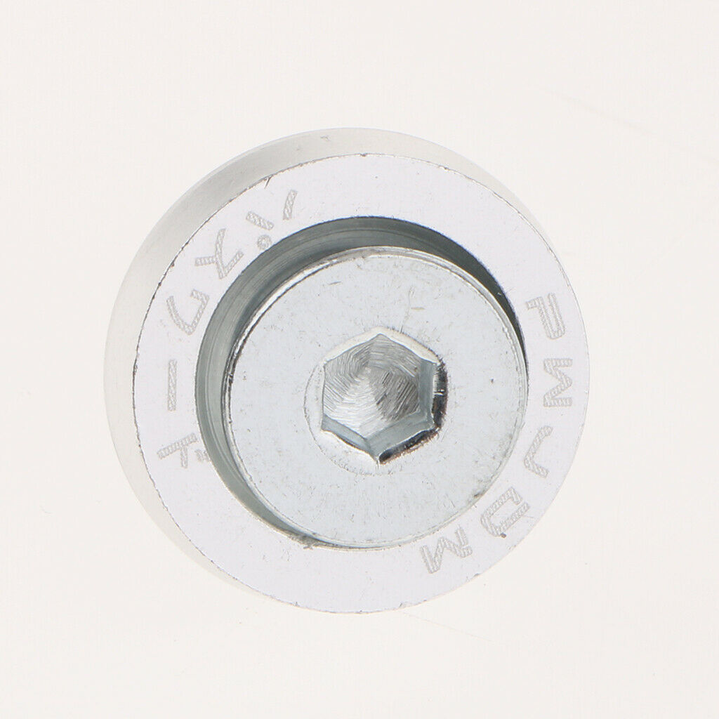 10pcs Sliver Aluminum Cup Head Screw Bolt Cone Washers Gaskets 6mm