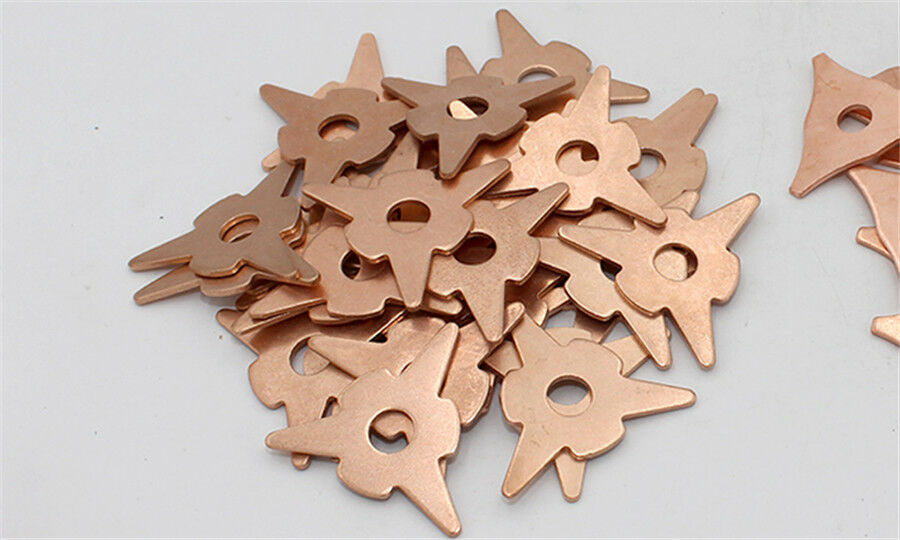 50 Pcs Car Dent Repair Tool Copper Coated Steel Spot Welder Welding Consumables