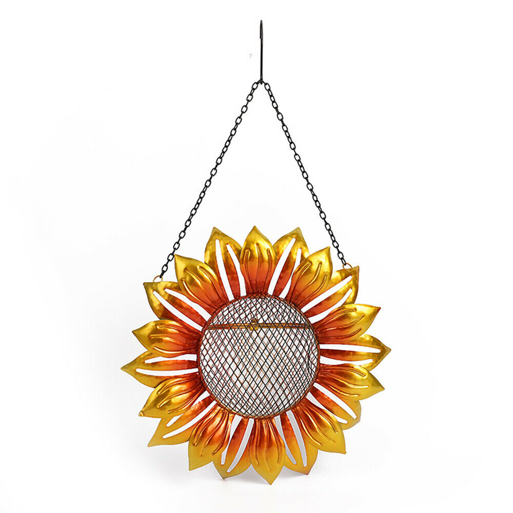 Hanging Bird Feeder Sunflower-Shaped Hanging Feeder For Yard Garden Outdoor