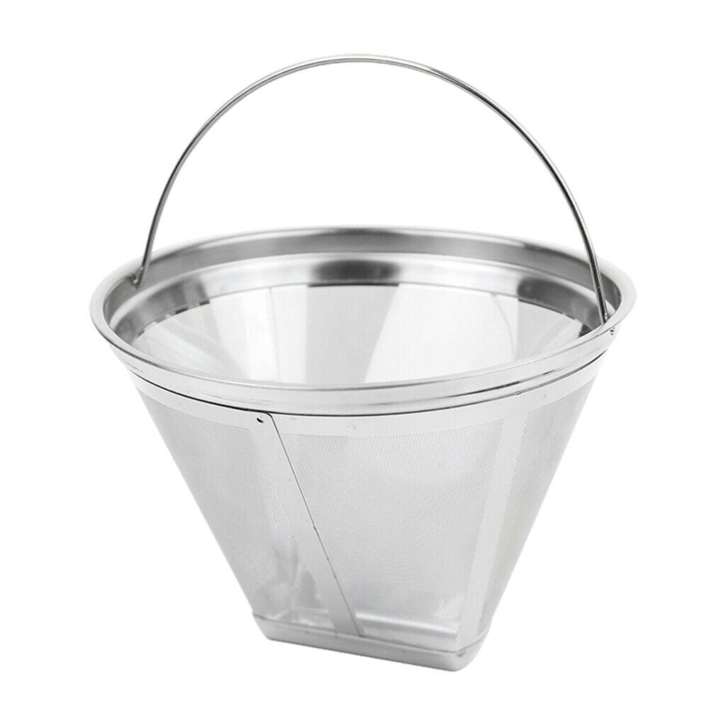 Stainless Steel Reusable Coffee Filter Basket Coffee Strainer for DL-Kf800