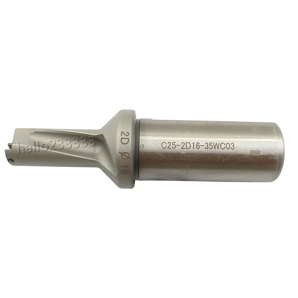 WPD160-25-2D U drill indexable drill 16mm C25-2D FOR WCMX0302 insert Φ16 - 2D