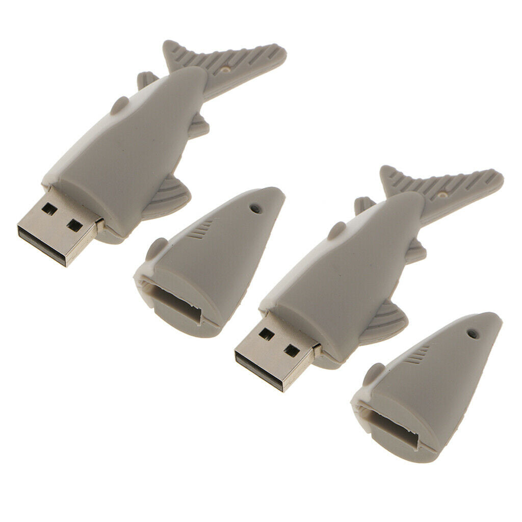 16G&32G USB2.0 Shark Memory Stick High Speed Cute  Drive U Disk