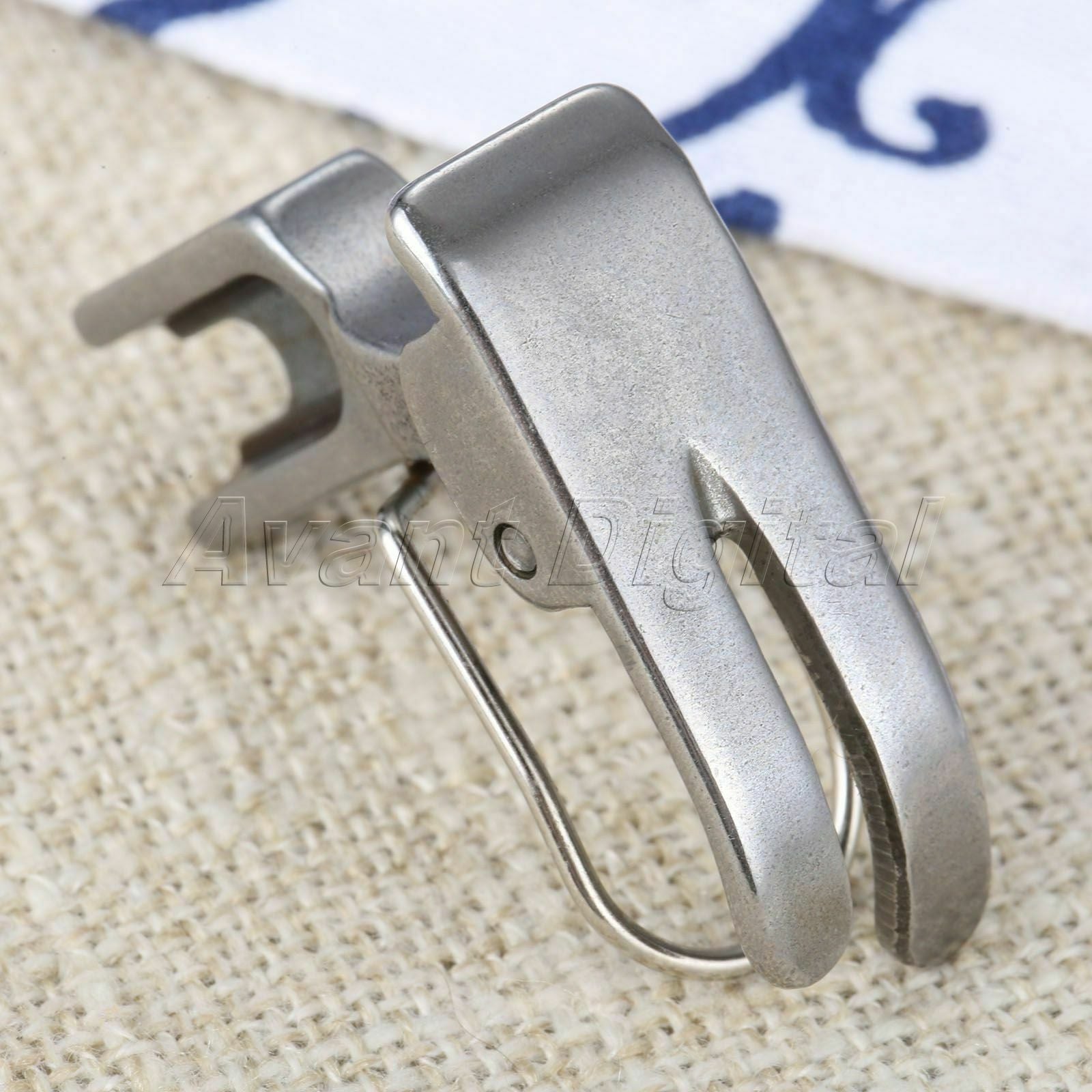 Stainless Steel Presser Foot with Finger Guard Fit for Industrial Sewing Machine