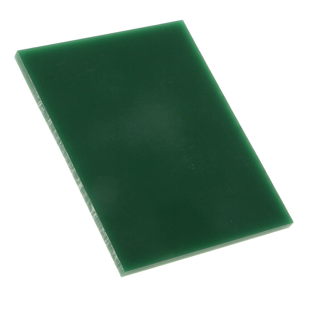 2Pc 3/4mm Carving Wax Block Green, Hard, Sliced for Jewelry Making diy Designing