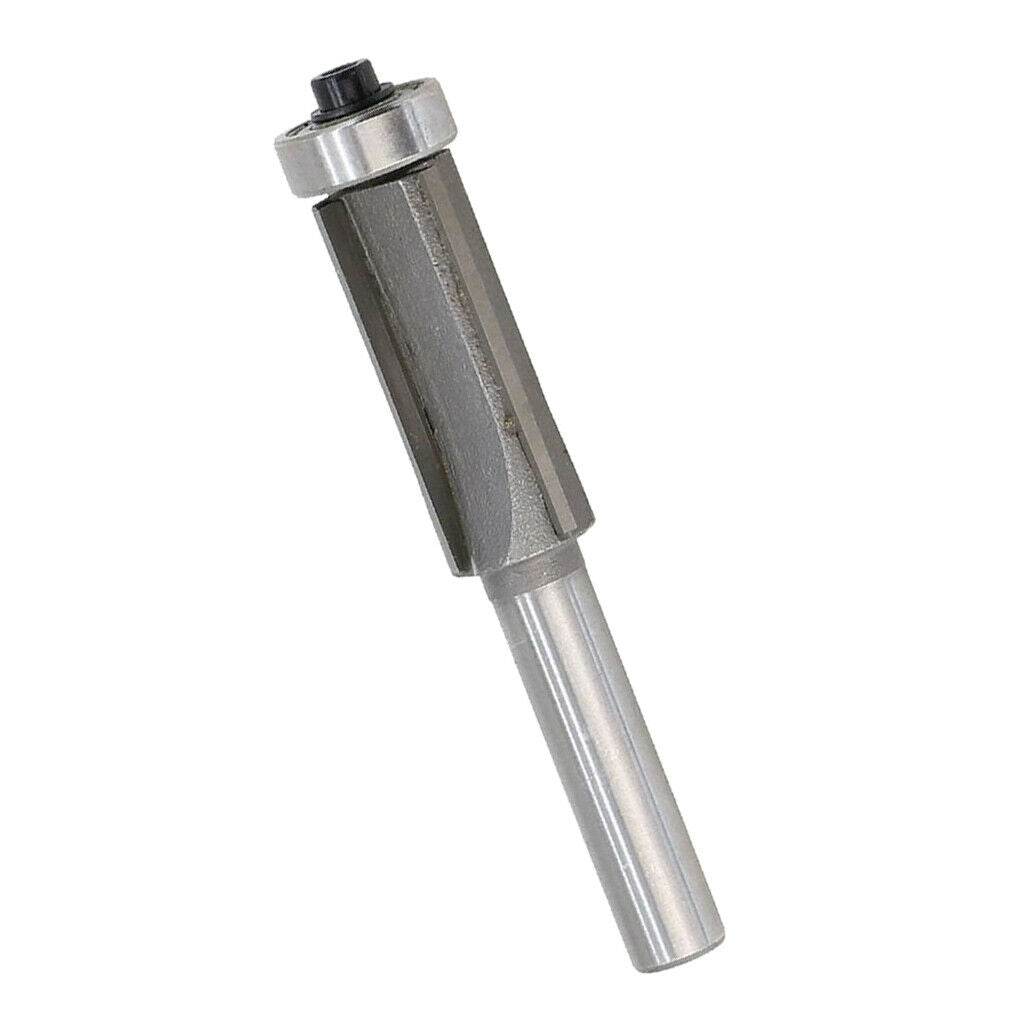 8mm Woodworking Milling Cutter Slotting Cutter with Bearing Trimming Tool