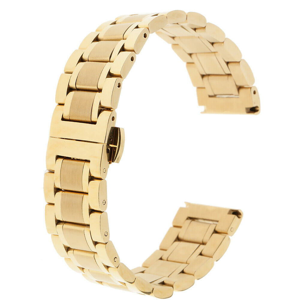 Quick Release Stainless Steel Replacement Watch Bracelet Strap Band 18mm