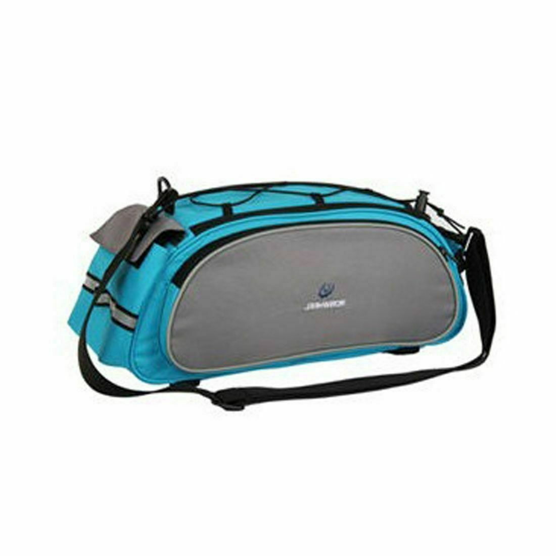 Blue ROSWHEEL Bike Rack Pack Seat Bag Rear Pack Trunk Pannier Handbag