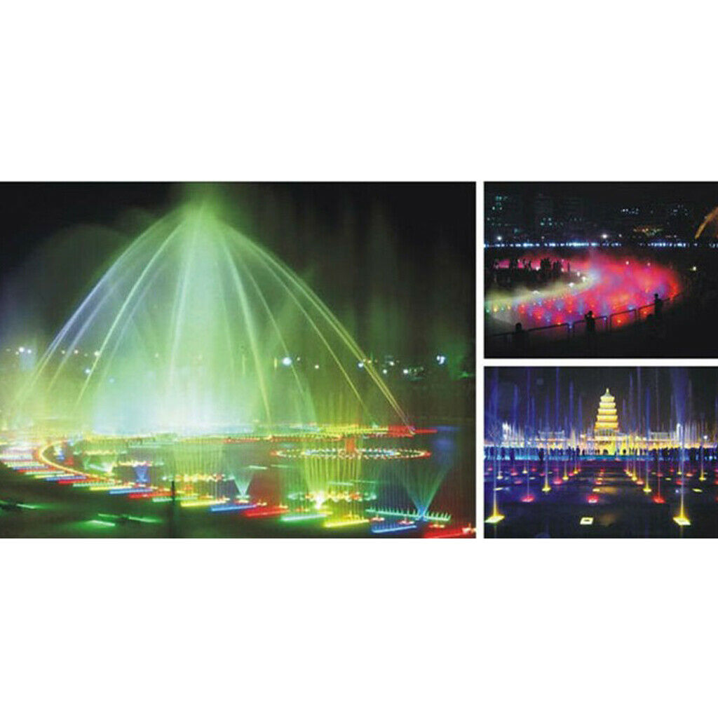 12V Waterproof Underwater LED Spotlight Aquarium Tank White Lighting